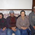 Arménio com a tia Ermelinda e os pais. Soito da Ruiva, 2007.