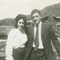 Maria das Dores, esposa, e Eliseu Fonseca (Benfeita, 1961)