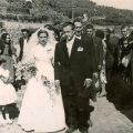 Casamento de Lucrécia e Adelino Fonseca (Benfeita, 10 de Setembro de 1960)