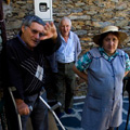 Alice Fontinha com os irmãos (Covita, 2009) - Fotografia: Sérgio Andrade