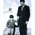 Luciano Nunes com o filho Armando Nunes