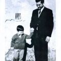 Luciano Nunes com o filho Armando Nunes