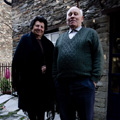 Liberta Lopes da Anunciação com o marido (Piódão, 2008) – Fotografia: Sérgio Andrade