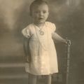 Odete Duarte, com 5 anos (1945)