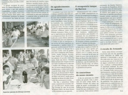 Notícia publicada no Jornal de Arganil, em 10 de Setembro de 2009 (continuação) 