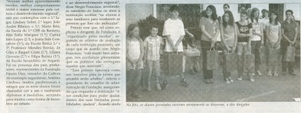 Notícia publicada na Comarca de Arganil, em 10 de Setembro de 2008 (continuação) 