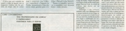 Notícia publicada na Comarca de Arganil, em 1 de Outubro de 2008 (continuação) 