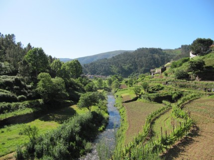 Linda paisagem - Ribeira de Pomares