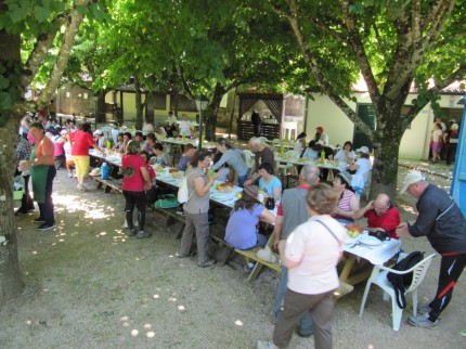 ... e o almoço!