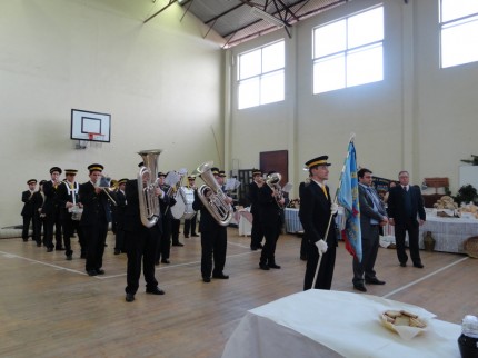 A Filarmónica Barrilense na abertura da Feira